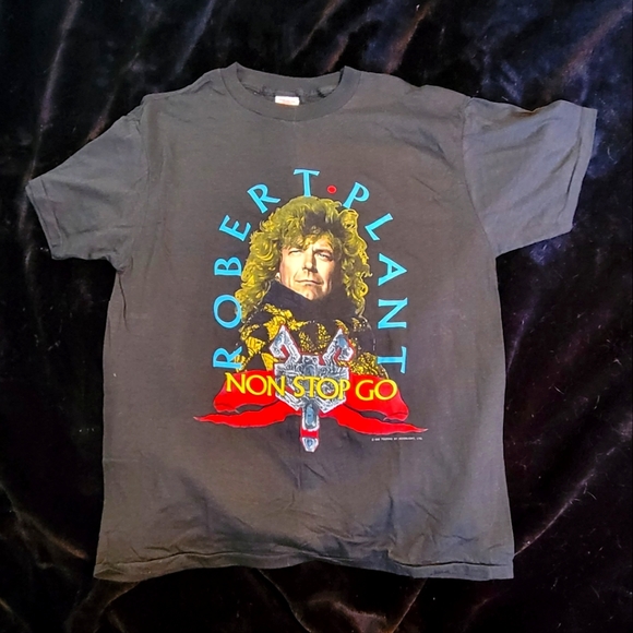 Robert Plant Non Stop Go Concert TShirt - Picture 1 of 3